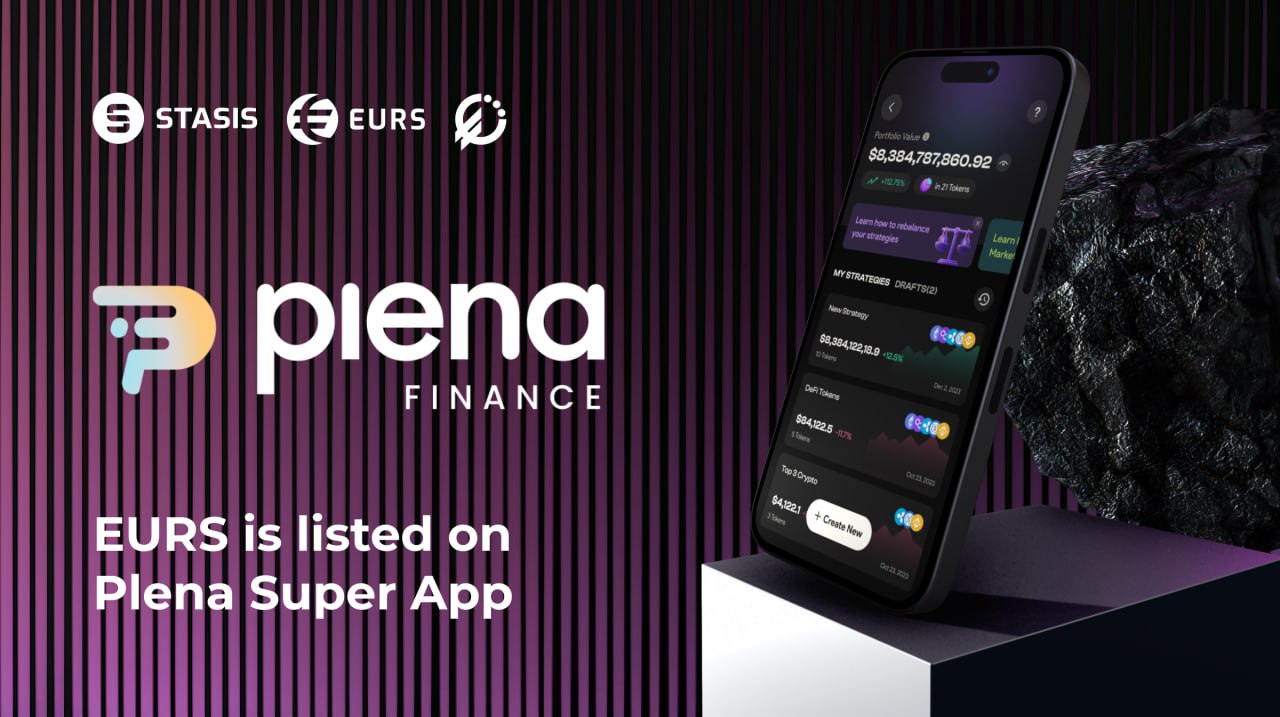 STASIS Partners with Plena Finance